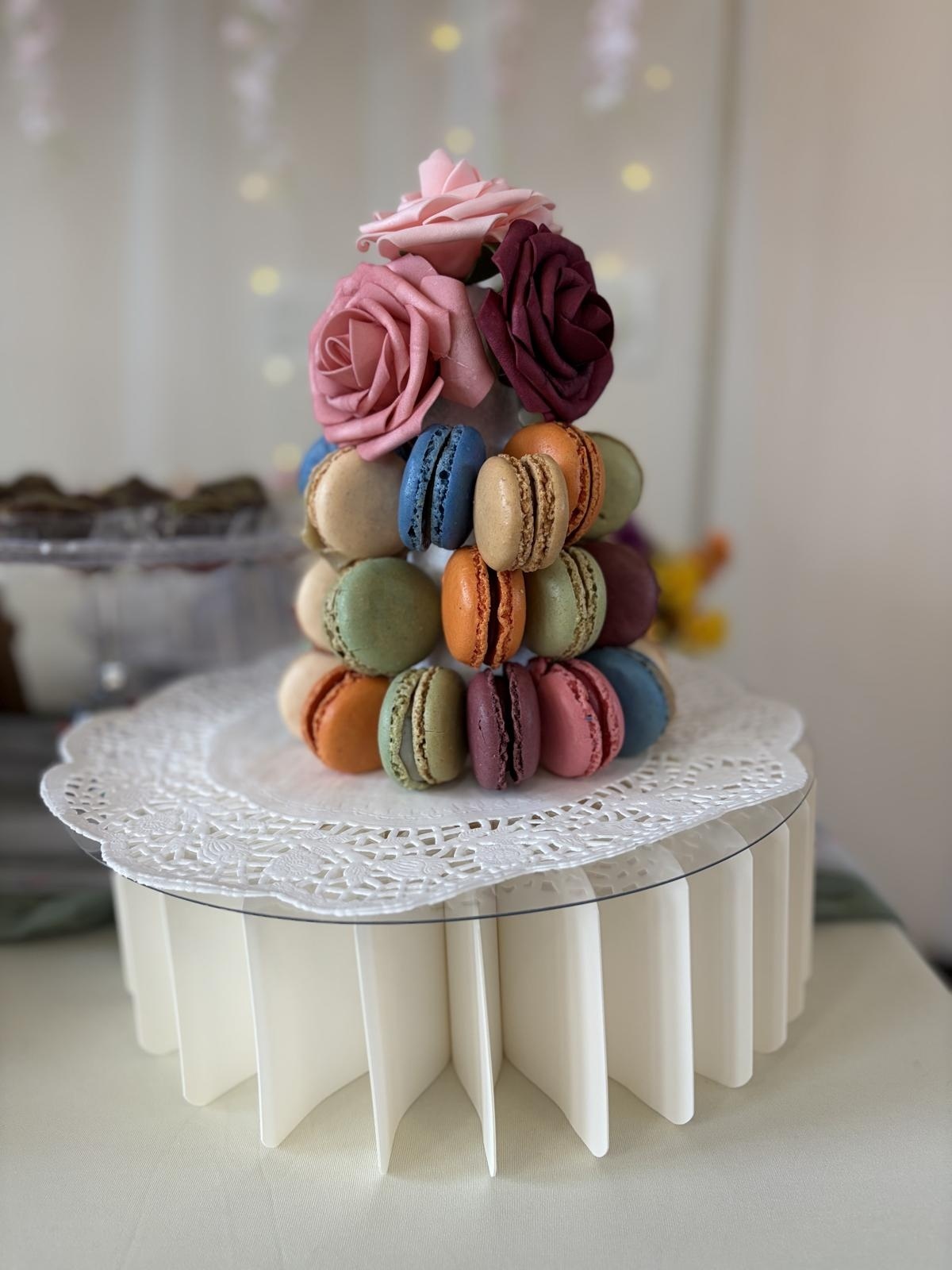 Macaron Towers vs. Tiered Cakes